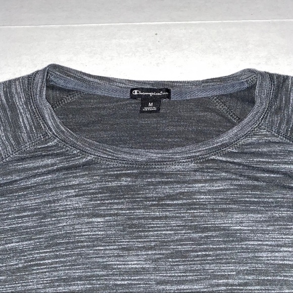 Champion Elite heathered grey high low long sleeve - Picture 7 of 8